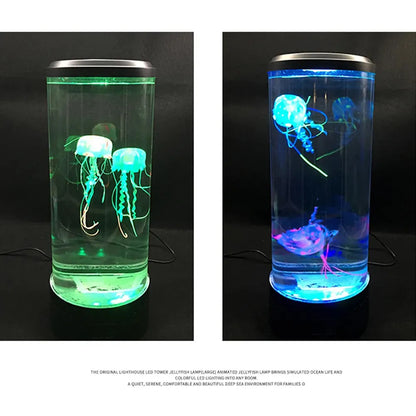 AquaDreamscape Jellyfish Lamp