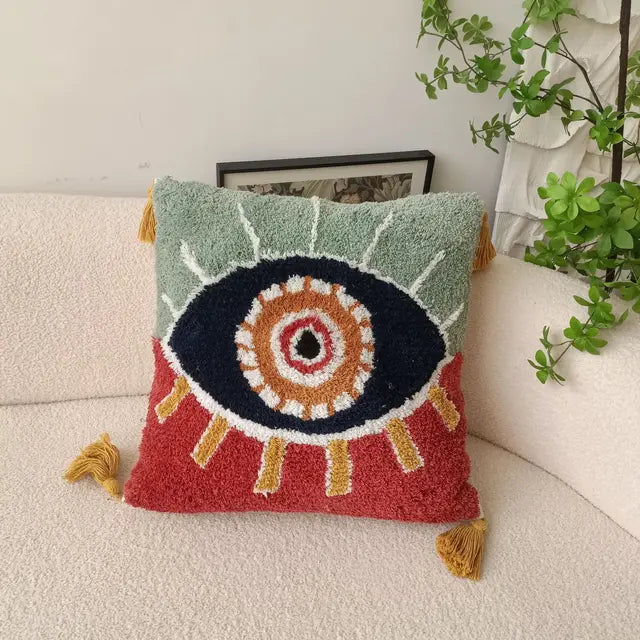 BohoChic Eye-Catcher Pillow Cover