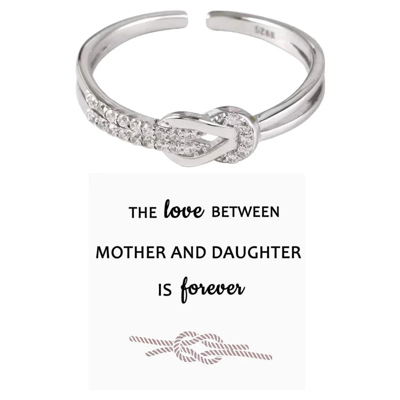 Eternal Bond Mother-Daughter Ring