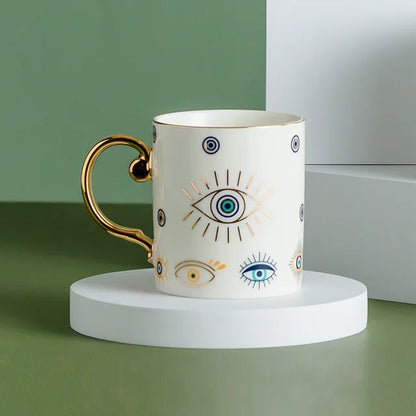 Hamsa Harmony Ceramic Coffee Mug
