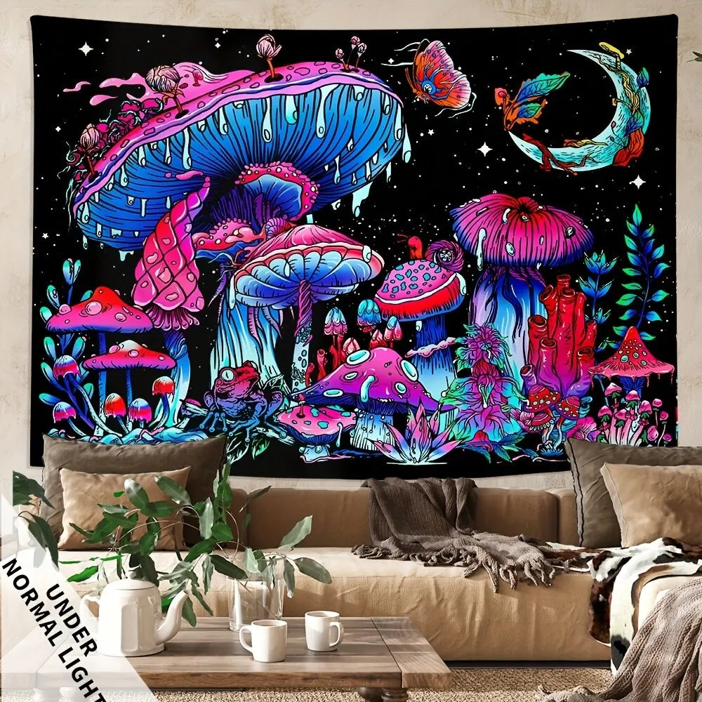 Glowing Good Vibes Tapestry